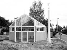 Gläserne Kirche in Glinzig