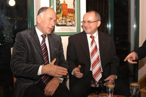 Gerhard Schippan und Dr. Hartmut Zwania
