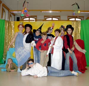 Theatergruppe der Grundschule 