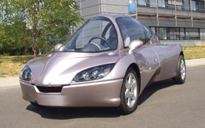 Jetcar im futuristischen Design