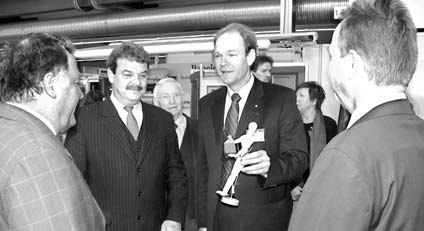 Übergabe des Baumeister 2006