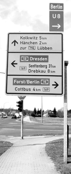 In Klein Gaglow kreuzen sich wichtige Verkehrswege