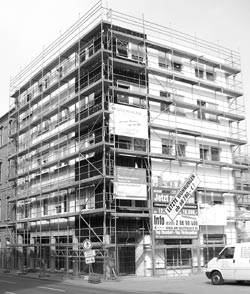 Das neue entstehende Ärztehaus