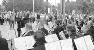 Das Orchester Lausitzer Braunkohle.