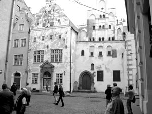 Die Drei Brüder in Riga - Bürgerhäuser aus dem 17. Jahrhundert