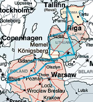 Die Caravan-Krokor-Baltikum-Tour 2006