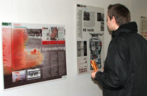 Das Bemerkenswerte an der Ausstellung ist die Tatsache, dass sie von Fans, nicht von Politikern oder Funktionären zusammengestellt wurde. Die allermeisten nämlich verabscheuen Gewalt in den Stadien