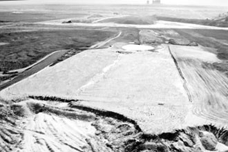 Eine Landschaft wie auf dem Mond: Im Tagebau Welzow - am sogenannten Hühnerwasser - erkundet die BTU jetzt mit Mitteln der deutschen Forschungsgemeinschaft, wie sich der Kreislauf des Lebens auf Brachflächen entwickelt. Die Erkenntnisse sollen modellhaften Charakter haben und später auch auf Schweizer Gletschern und Lava-Kratern auf Hawaii überprüft werden 