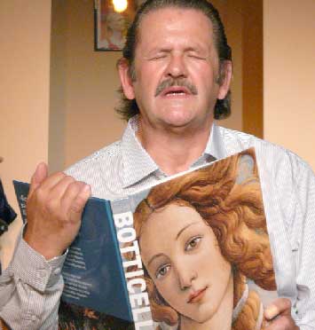 Er (Gerhard Printschitsch) versteht die Welt nicht mehr