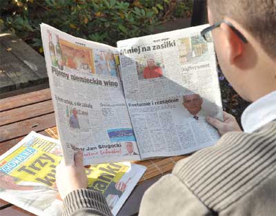 Die „Gazeta REGIONALNA“ ist eine spannende Wochenendzeitung, 