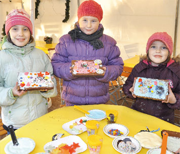 Vivien (10), Chantal (8) und Lea Marie