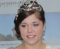 Die Forster Rosenkönigin Romy Ruff
