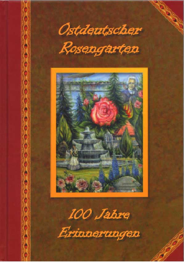 Das Titelbild erzählt die Geschichte des 100-jährigen Forster Rosengartens. Die Anthologie ist zu 9 Euro in Forst zu haben